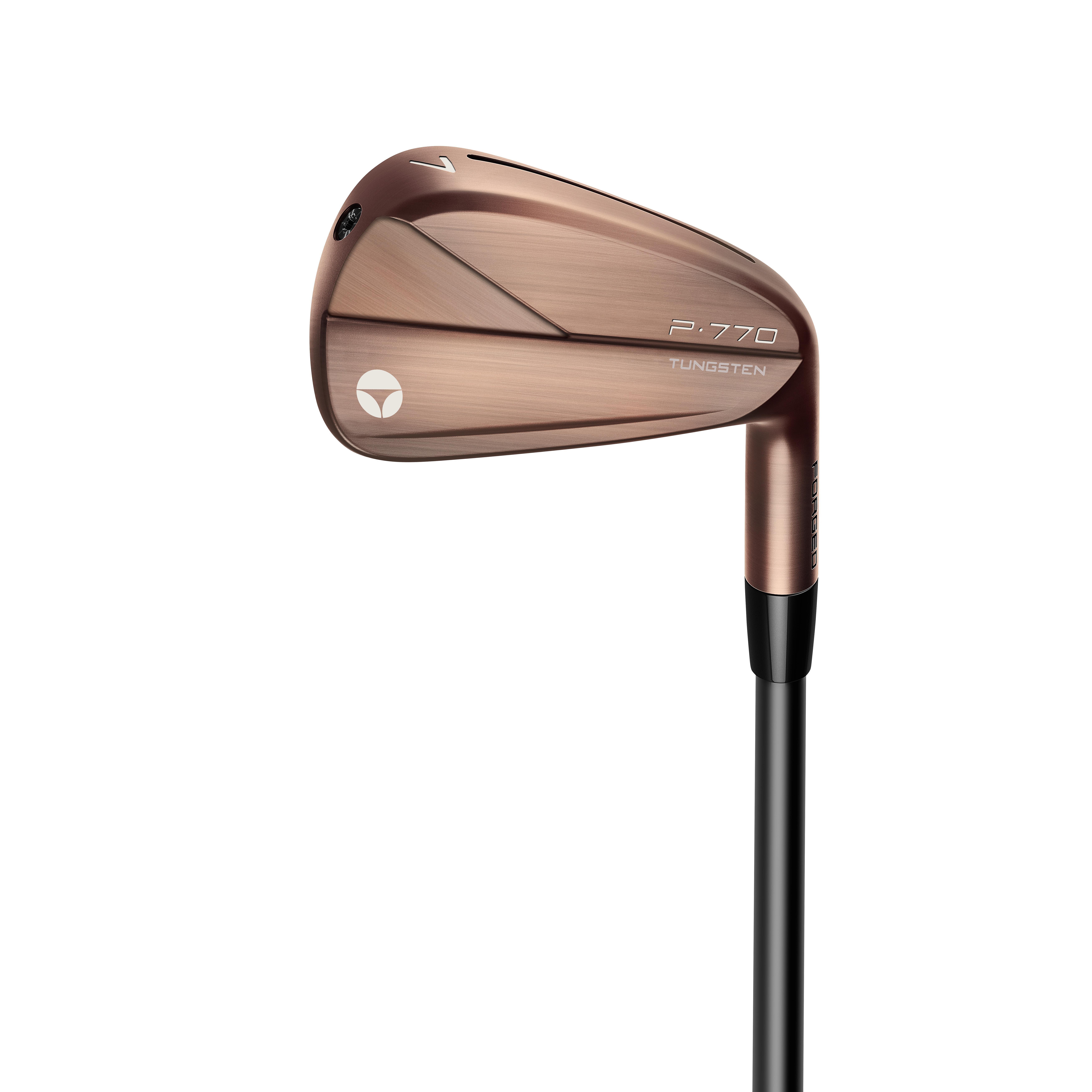 P770 Aged Copper 4-PW Iron Set with Steel Shafts | TAYLORMADE